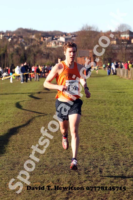 152B Senior Mens race, Durham Cathedral Cross Country Relays.